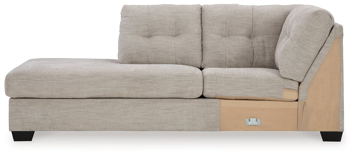 Mahoney 2-Piece Sleeper Sectional with Chaise - Pull Up A Couch