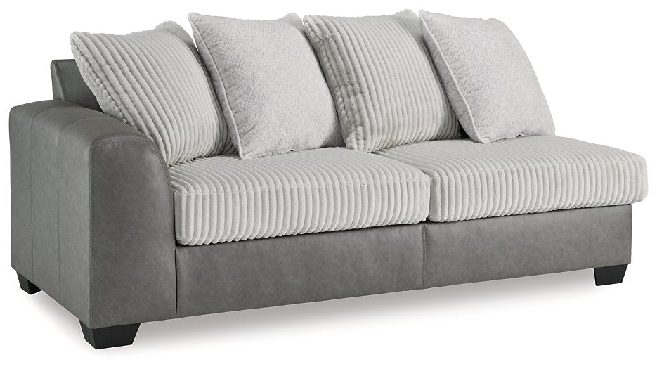 Clairette Court Sectional with Chaise - Pull Up A Couch