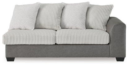 Clairette Court Sectional with Chaise - Pull Up A Couch