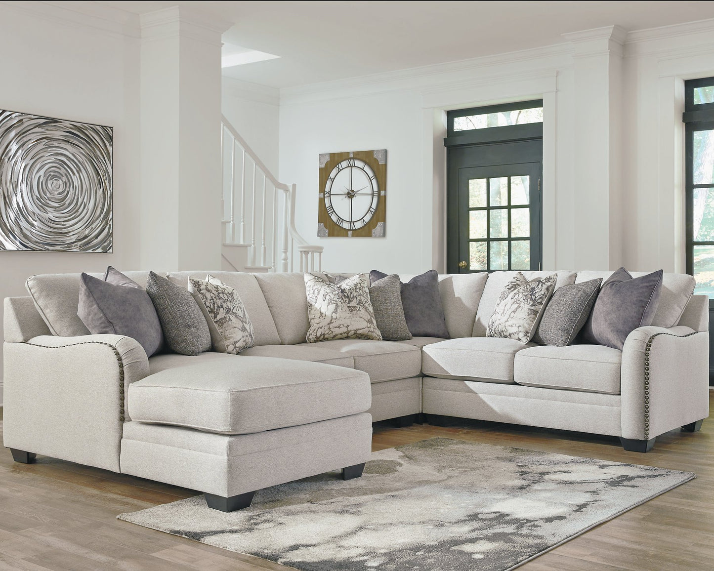 Dellara Sectional with Chaise - Pull Up A Couch