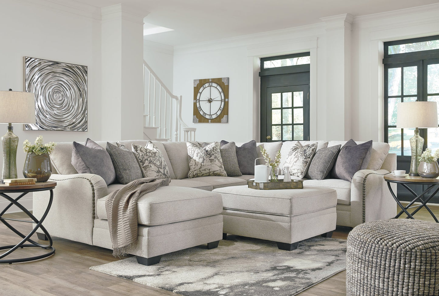 Dellara Sectional with Chaise - Pull Up A Couch