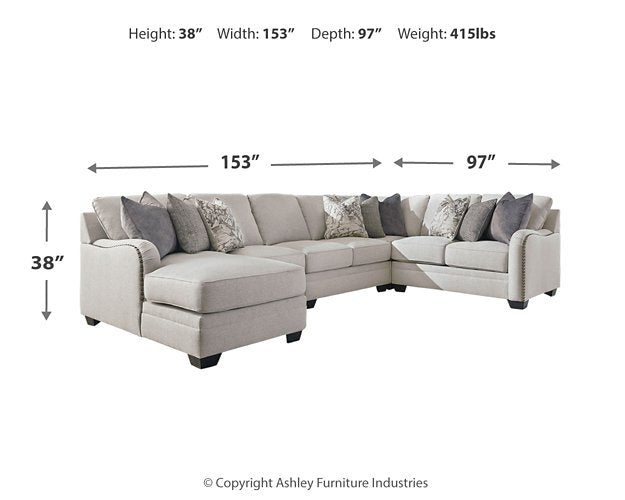 Dellara Sectional with Chaise - Pull Up A Couch