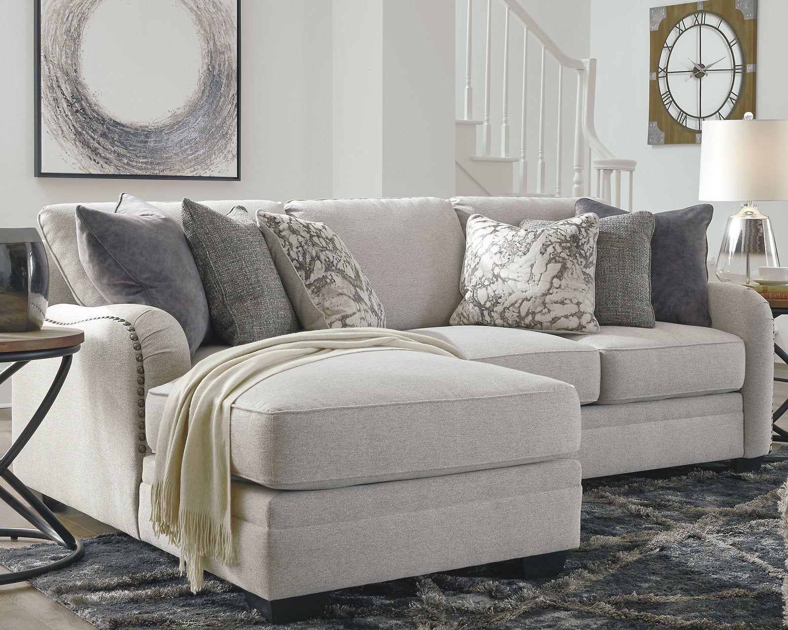 Dellara Sectional with Chaise - Pull Up A Couch