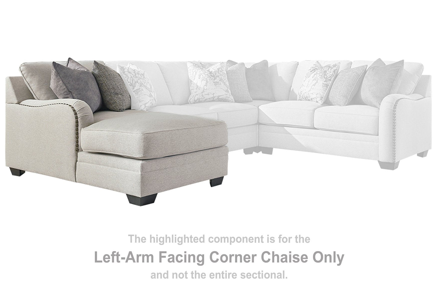 Dellara Sectional with Chaise - Pull Up A Couch