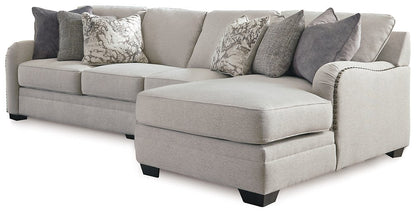 Dellara Sectional with Chaise - Pull Up A Couch