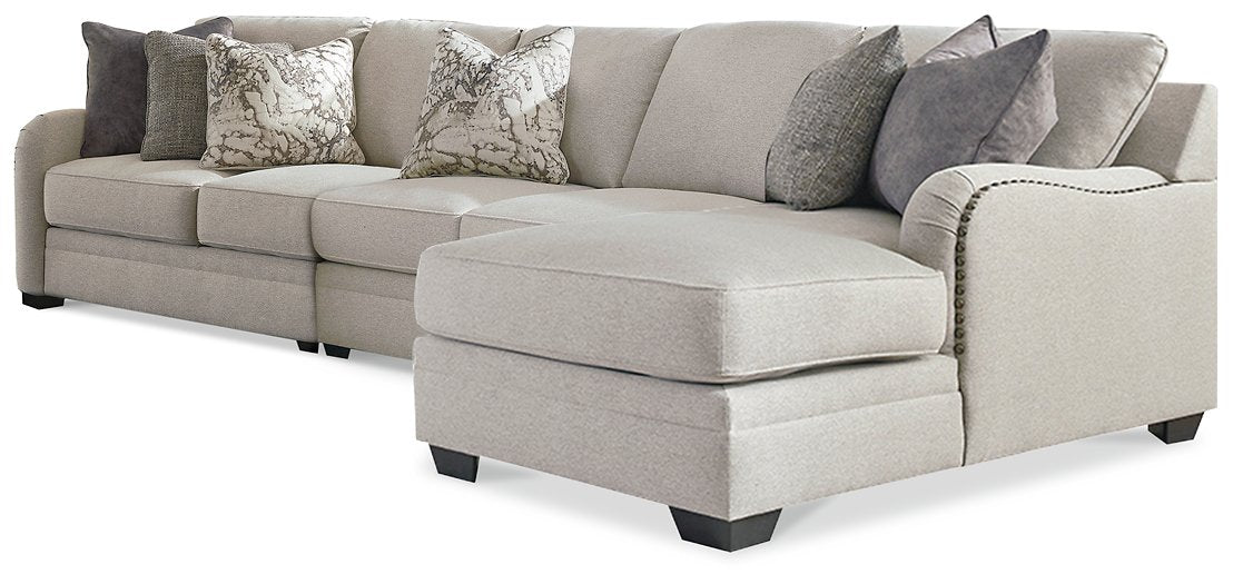 Dellara Sectional with Chaise - Pull Up A Couch