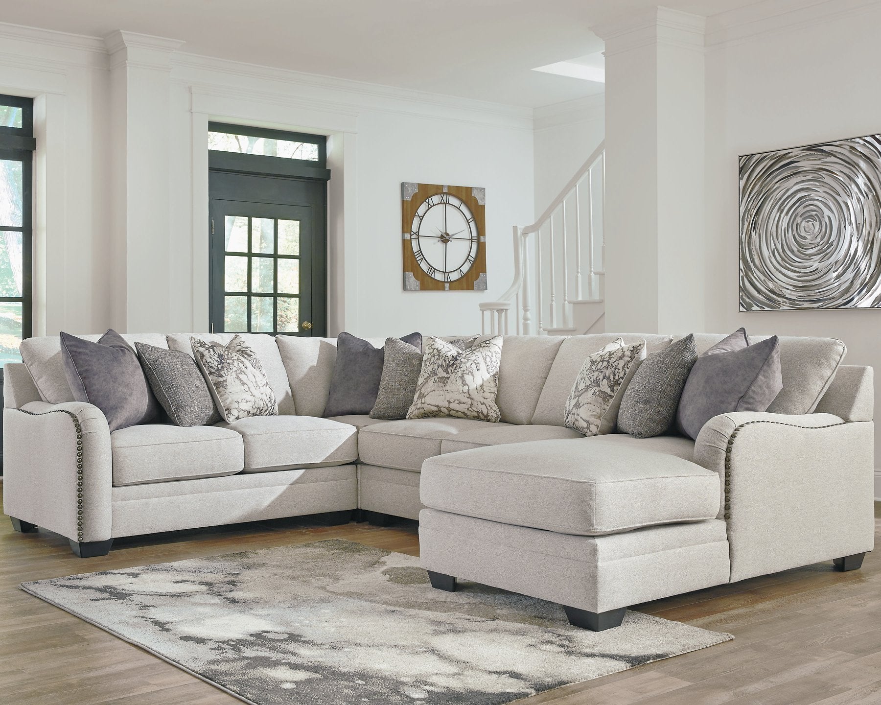 Dellara Sectional with Chaise - Pull Up A Couch