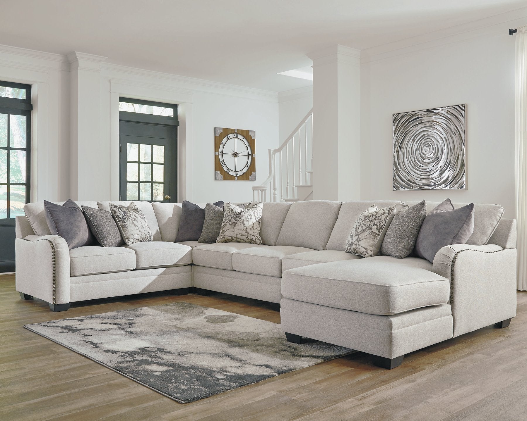 Dellara Sectional with Chaise - Pull Up A Couch