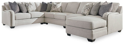 Dellara Sectional with Chaise - Pull Up A Couch