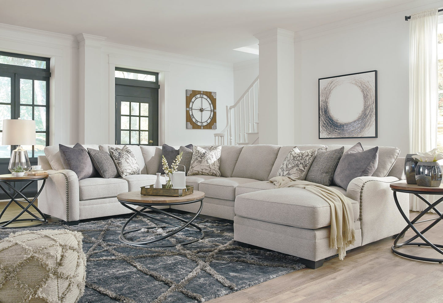 Dellara Sectional with Chaise - Pull Up A Couch