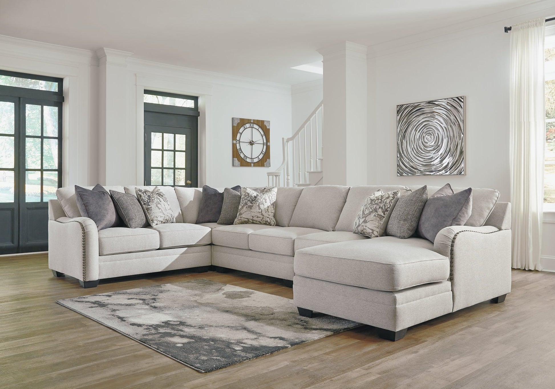 Dellara Sectional with Chaise - Pull Up A Couch