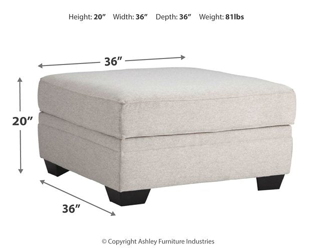 Dellara Ottoman - Pull Up A Couch