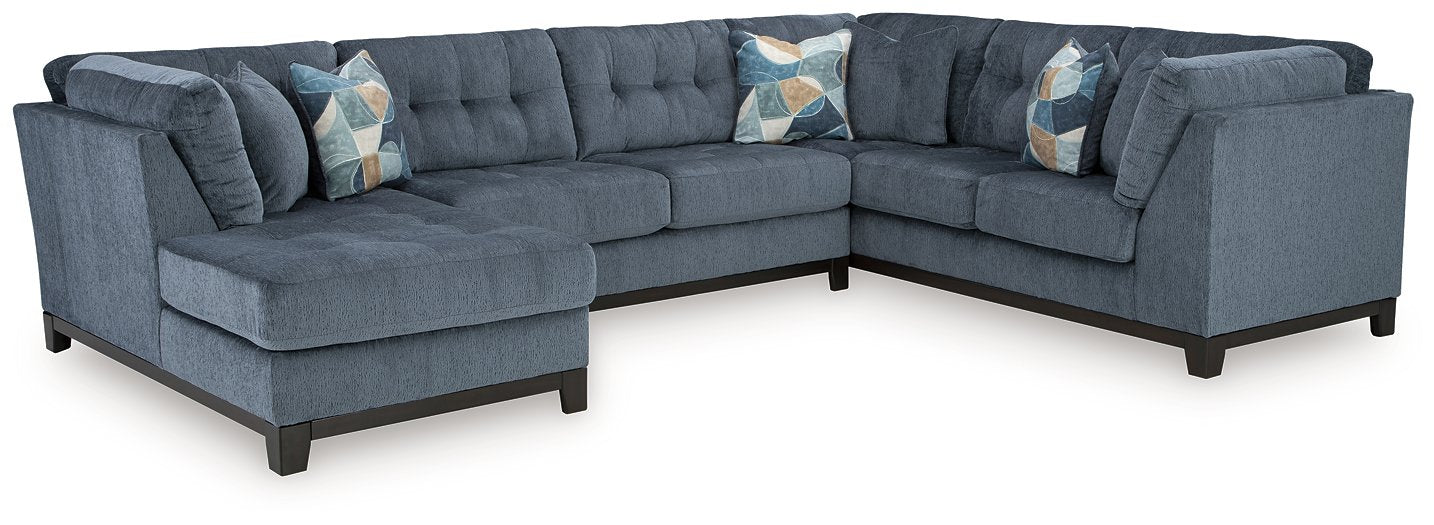 Maxon Place Sectional with Chaise - Pull Up A Couch