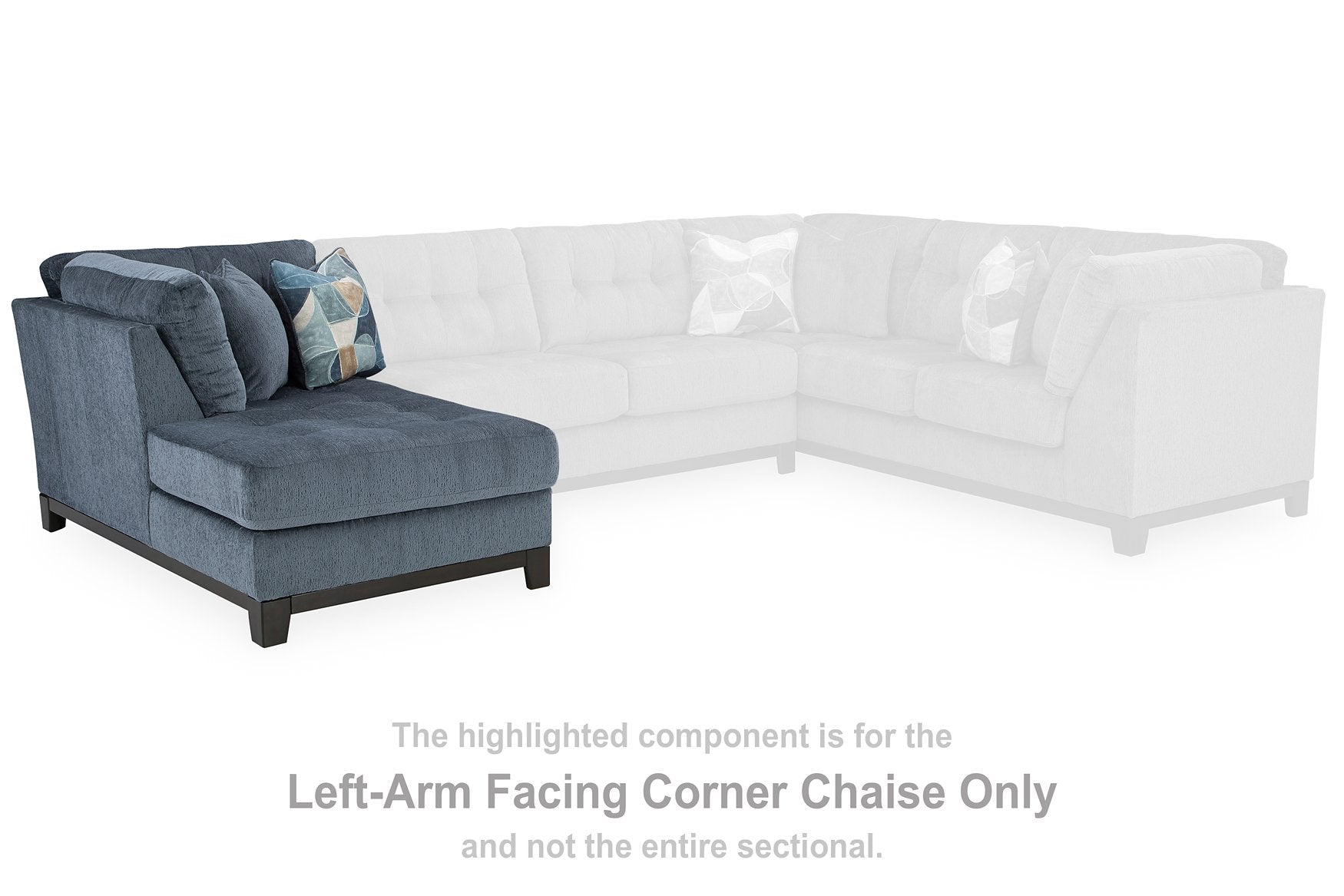 Maxon Place Sectional with Chaise - Pull Up A Couch