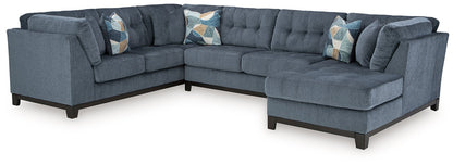 Maxon Place Sectional with Chaise - Pull Up A Couch