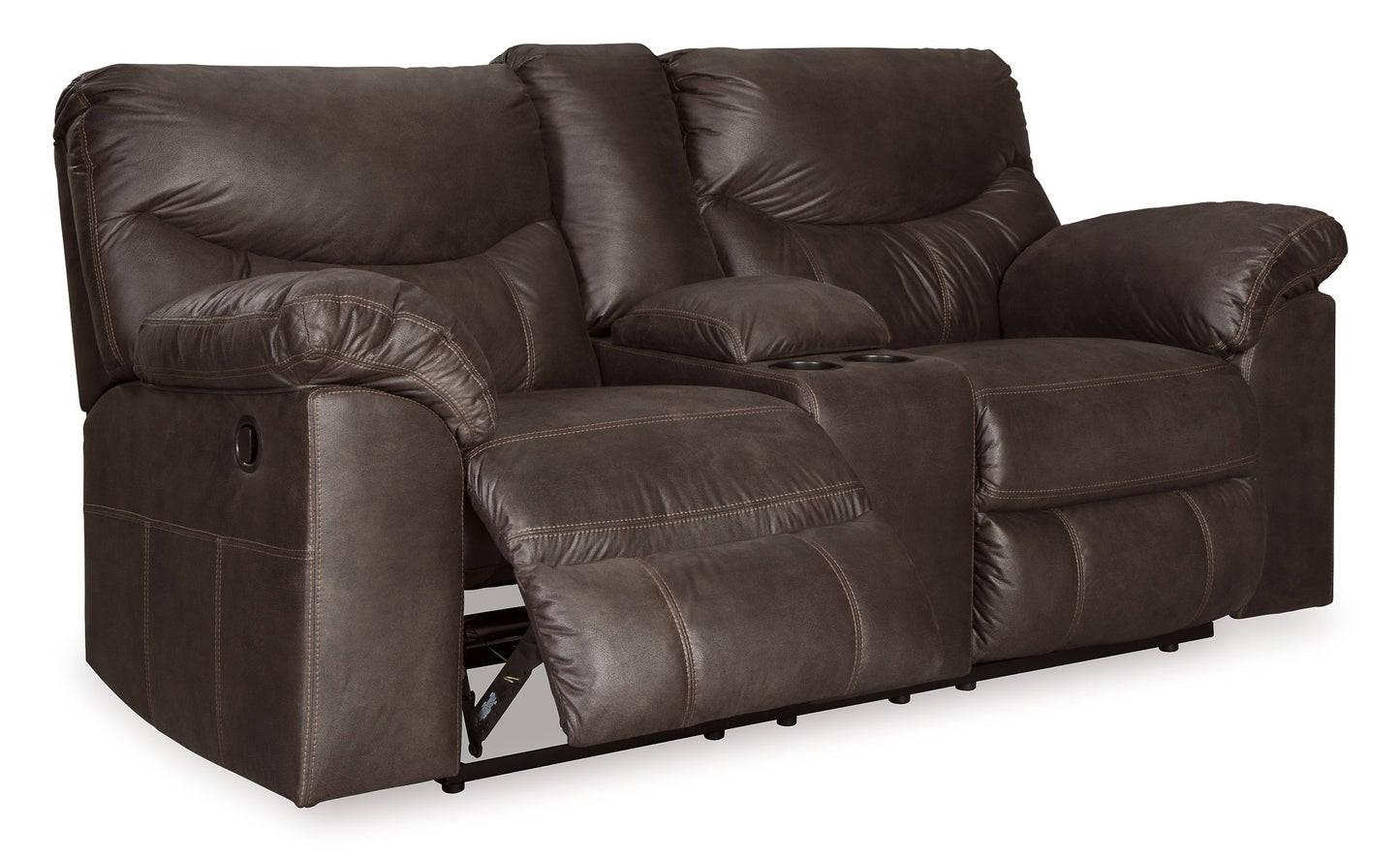 Boxberg Reclining Loveseat with Console - Pull Up A Couch