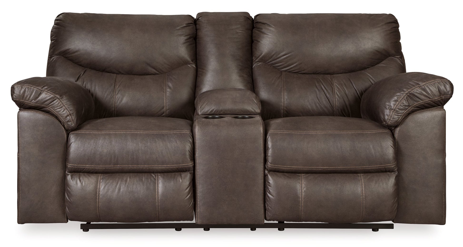 Boxberg Reclining Loveseat with Console - Pull Up A Couch