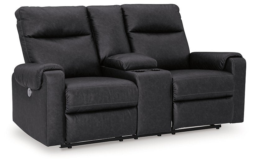 Axtellton Power Reclining Loveseat with Console - Pull Up A Couch