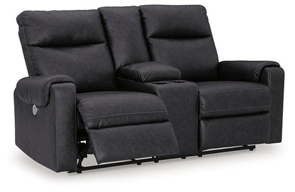 Axtellton Power Reclining Loveseat with Console - Pull Up A Couch