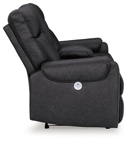 Axtellton Power Reclining Loveseat with Console - Pull Up A Couch