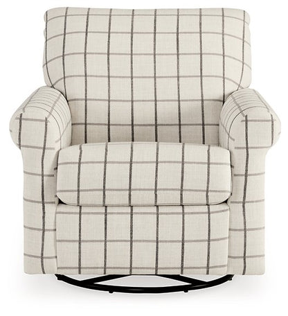 Davinca Swivel Glider Accent Chair - Pull Up A Couch