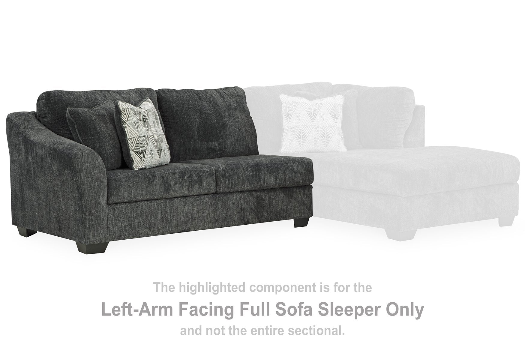 Biddeford 2-Piece Sleeper Sectional with Chaise - Pull Up A Couch