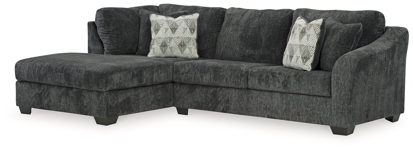 Biddeford 2-Piece Sectional with Chaise - Pull Up A Couch