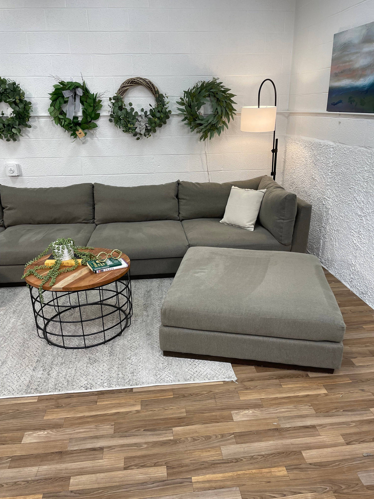 Joybird Holt Grand Sofa w/Chaise - Pull Up A Couch