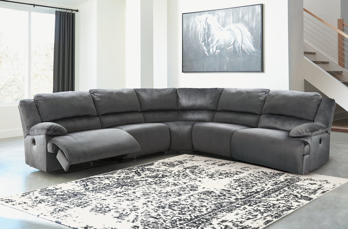 Clonmel Power Reclining Sectional - Pull Up A Couch