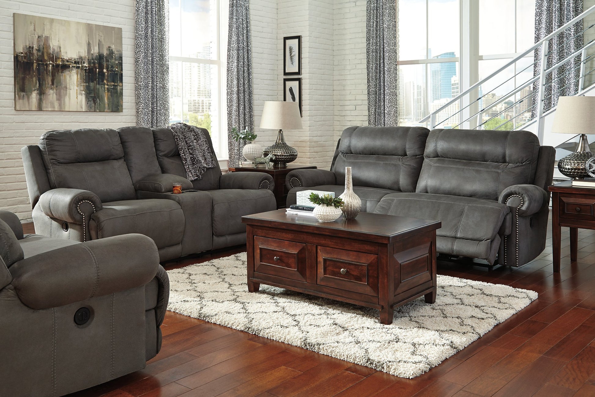 Austere Oversized Recliner - Pull Up A Couch