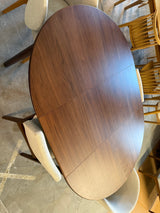 48"-67" Extendable Dining Table for 4-6 (Walnut) - Pull Up A Couch