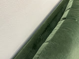 Landry Velvet Sofa Sleeper Bed (Hale Fir Green)