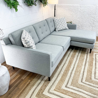 West Elm Drake w/ Reversible Chaise - Pull Up A Couch