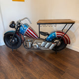 Lincoln Vintage Console Bar by Pull Up A Couch, wooden console table with a rustic finish and vintage-inspired design.