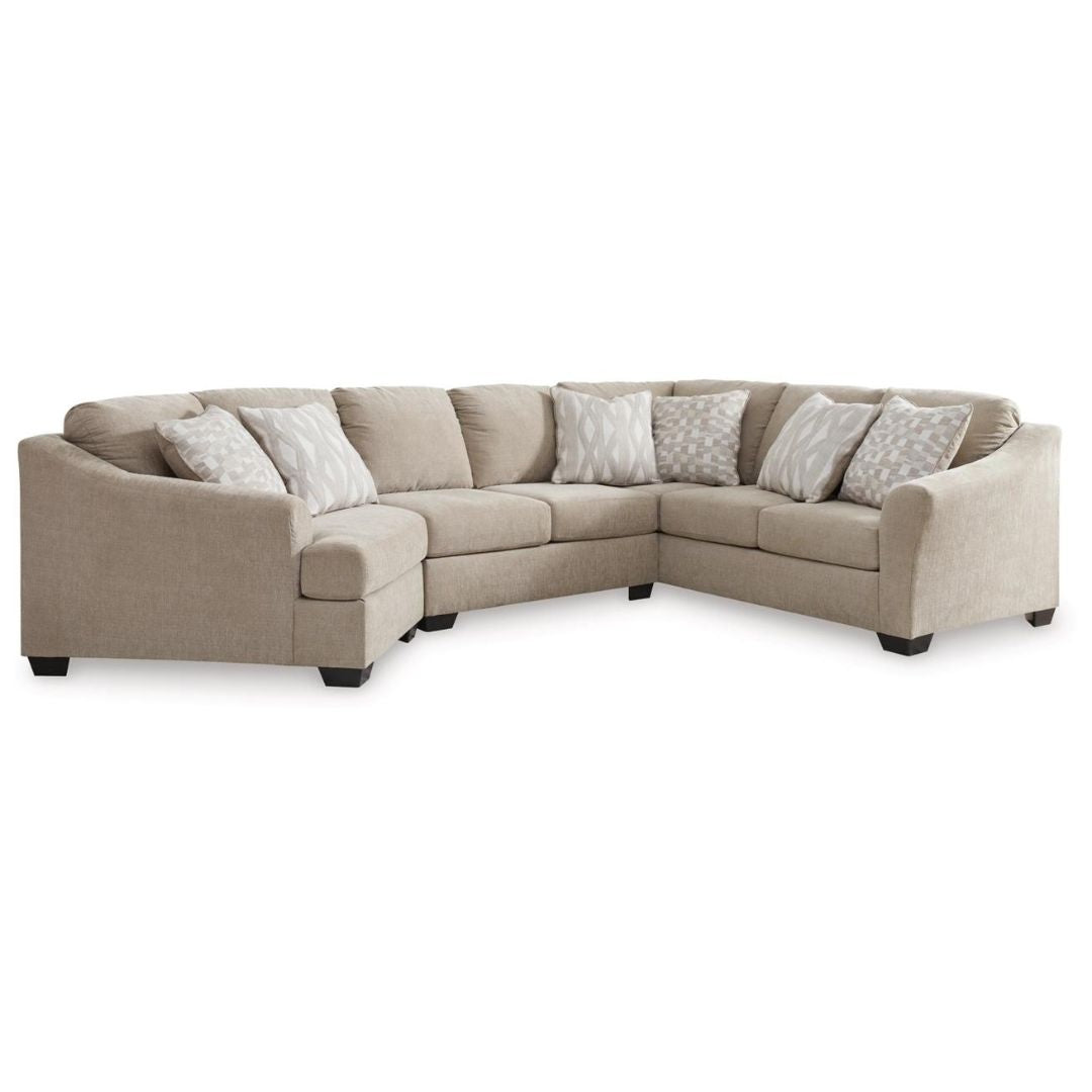 Brogan Bay 3-Piece Sectional with Cuddler