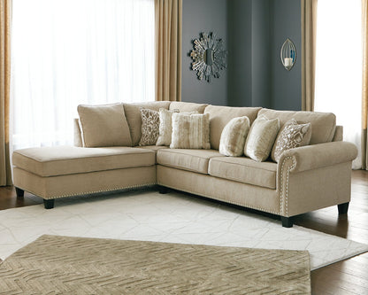 Dovemont 2-Piece Sectional with Chaise - Pull Up A Couch