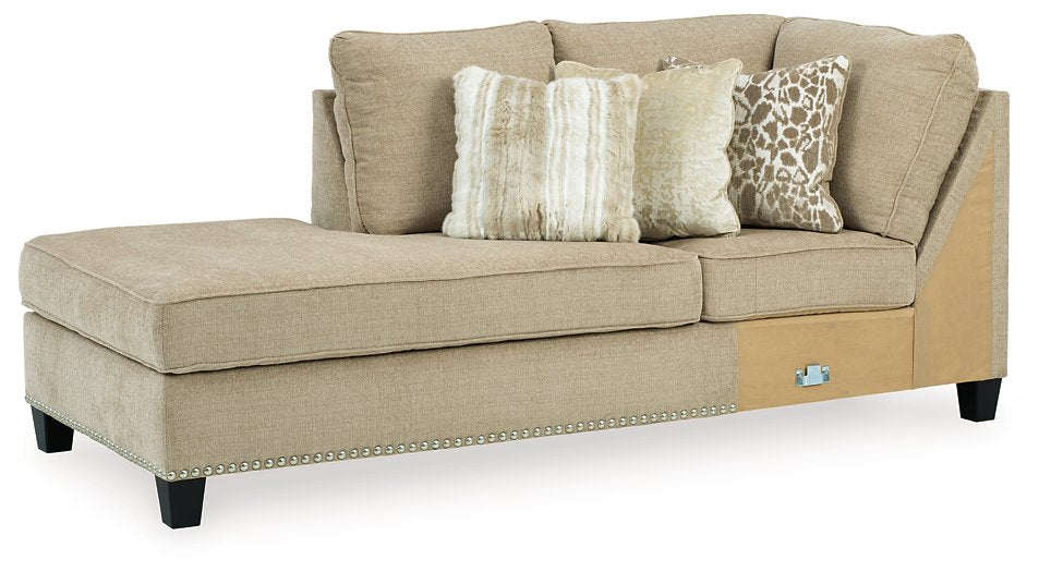 Dovemont 2-Piece Sectional with Chaise - Pull Up A Couch