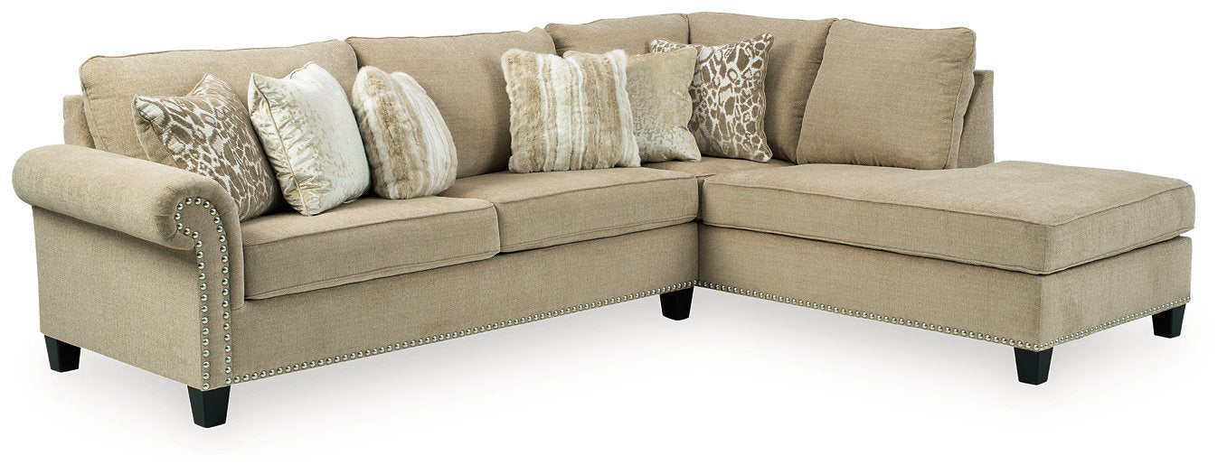 Dovemont 2-Piece Sectional with Chaise - Pull Up A Couch