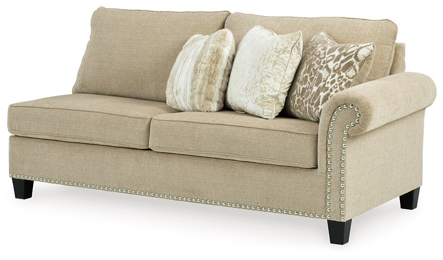 Dovemont 2-Piece Sectional with Chaise - Pull Up A Couch