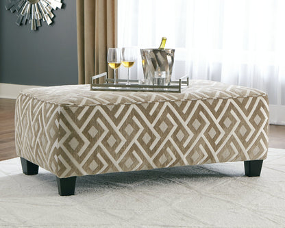 Dovemont Oversized Accent Ottoman - Pull Up A Couch