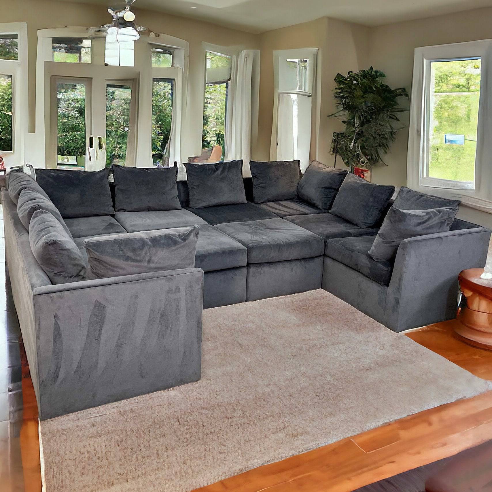 MGBW Dr Pitt, Huge Sectional - Pull Up A Couch