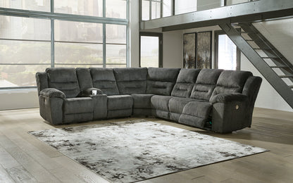 Nettington Power Reclining Sectional - Pull Up A Couch