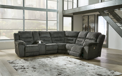 Nettington Power Reclining Sectional - Pull Up A Couch