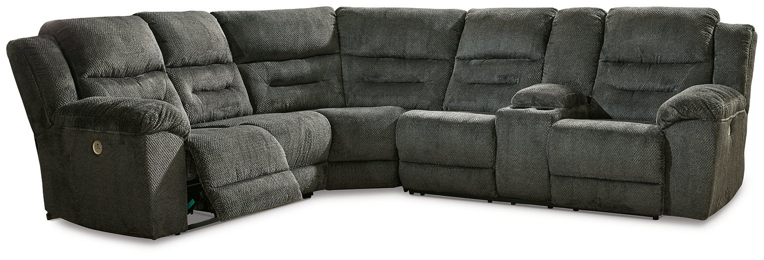 Nettington Power Reclining Sectional - Pull Up A Couch