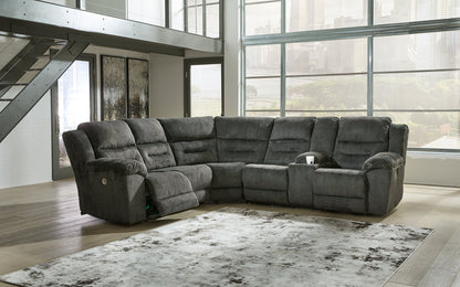 Nettington Power Reclining Sectional - Pull Up A Couch