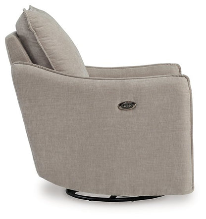 McBurg Swivel Power Recliner - Pull Up A Couch