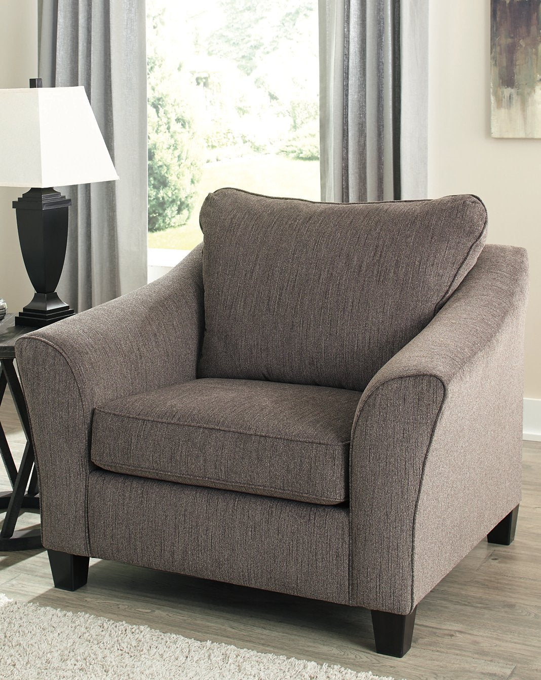 Nemoli Oversized Chair and Ottoman - Pull Up A Couch