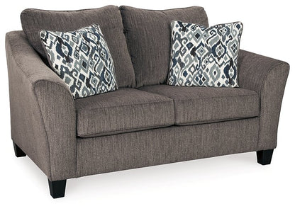 Nemoli Loveseat - Pull Up A Couch