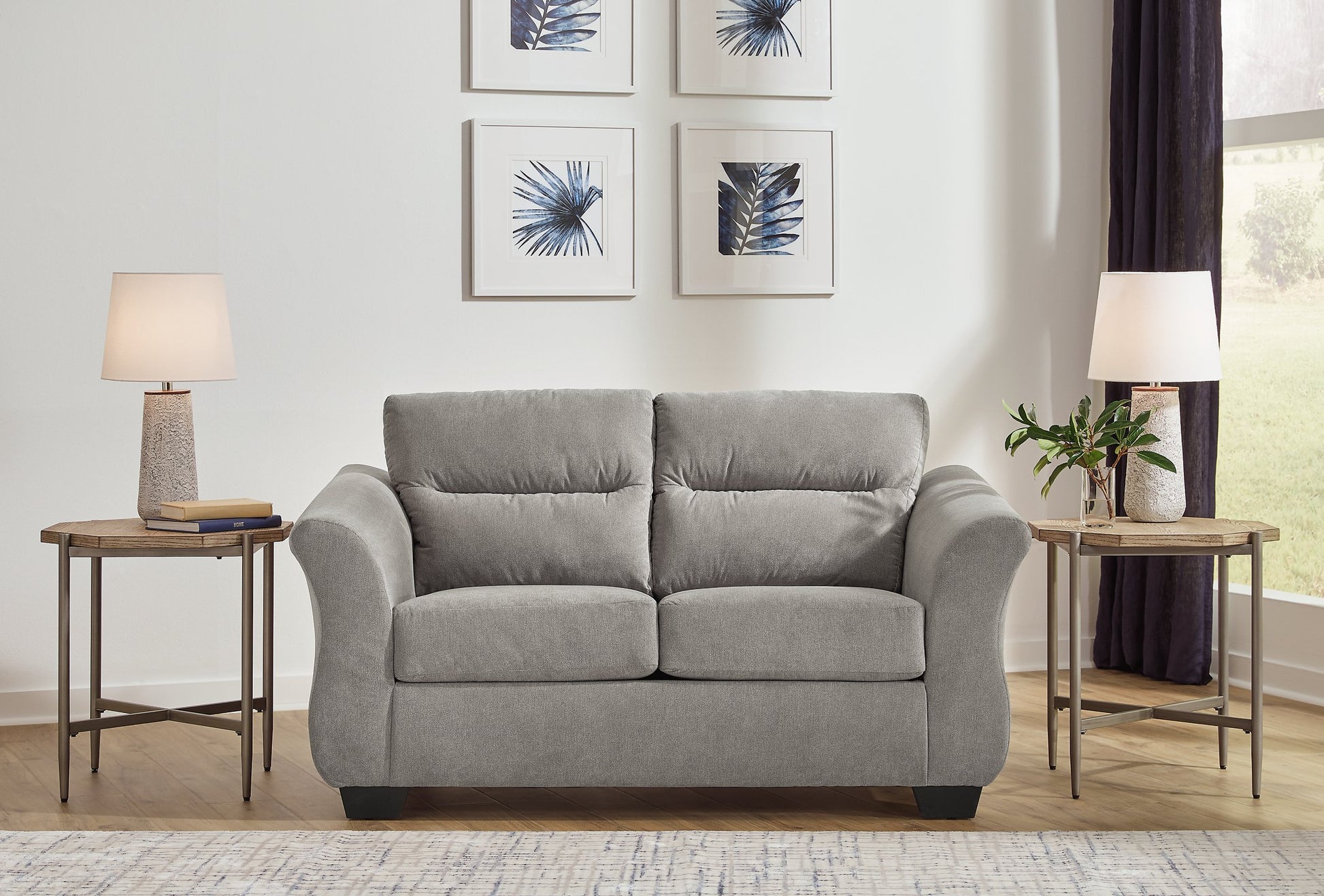 Miravel Loveseat - Pull Up A Couch