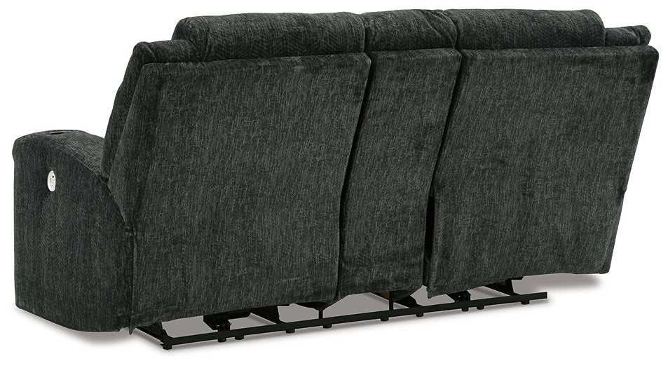 Martinglenn Power Reclining Loveseat with Console - Pull Up A Couch